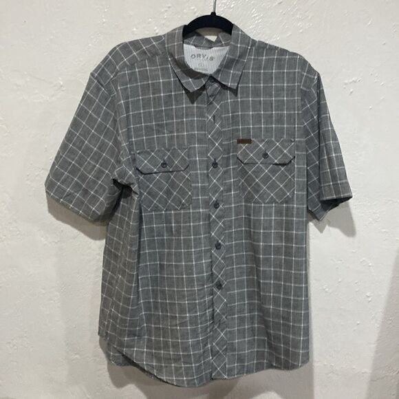 Orvis Short sleeve button down shirt Large - Picture 1 of 5
